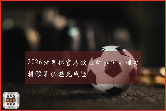 2026世界杯官方投注时如何合理安排预算以避免风险